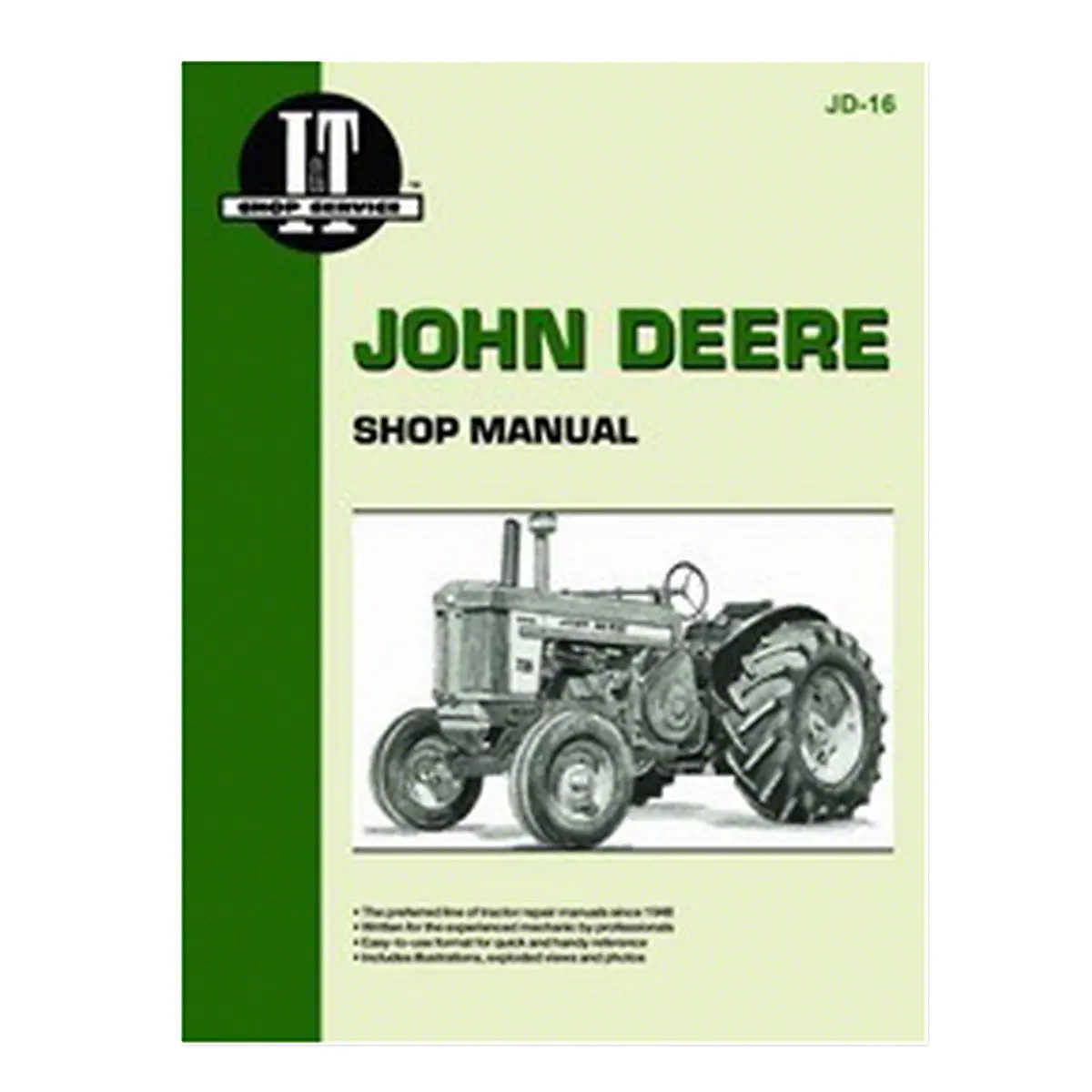 I&T Shop Service Manual For John Deere Tractor | 520, 530, 620, 630, 720, 730 1