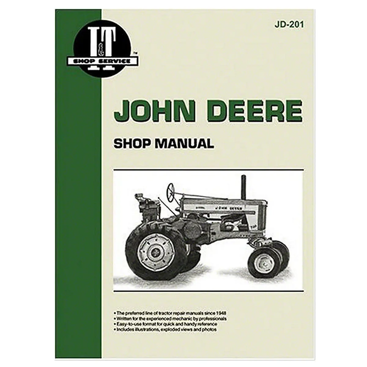 I&T Shop Service Manual For John Deere | 720, 730, 80, 820, 830, 320, 330, 40, 420, 430, 435 1