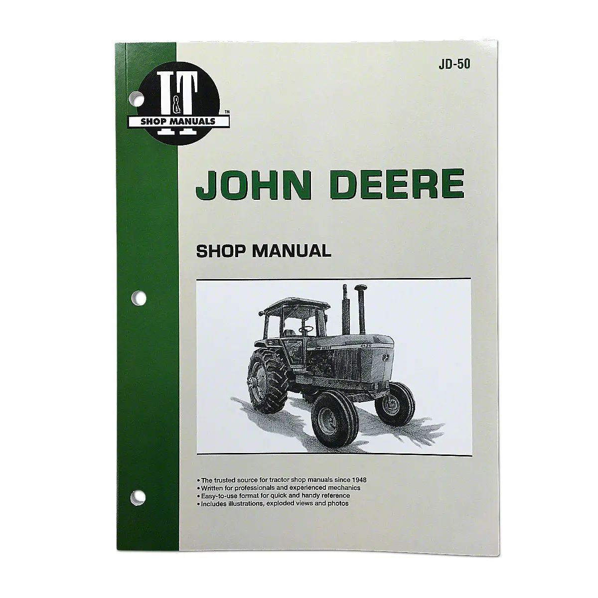 I&T Shop Service Manual For John Deere Tractors | 4030, 4230, 4430, 4630 1