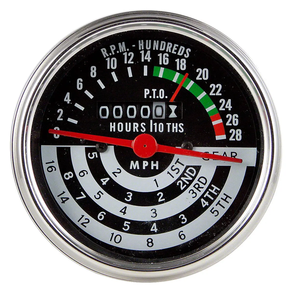 Tachometer Fits John Deere 1010 420 430 Tractors At17443 At13366 At16682 1