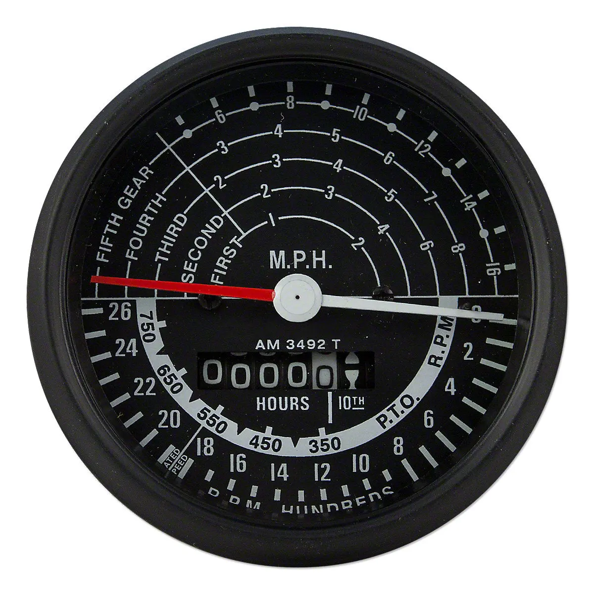 5 Speed Tachometer Fits John Deere Tractors | Am3492t 1