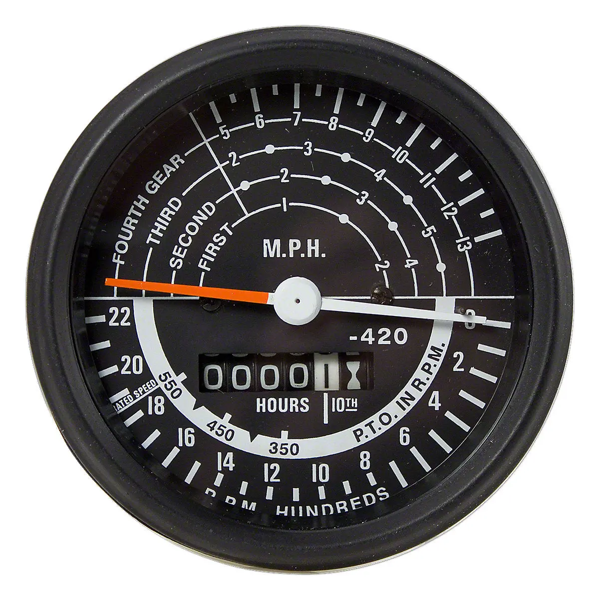 4 Speed Tachometer Fits John Deere Tractors | Am3132t 1