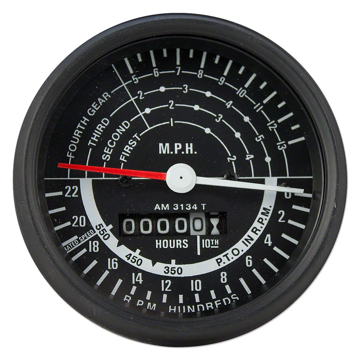 4 Speed Tachometer Fits John Deere Tractors | Am3132t 1