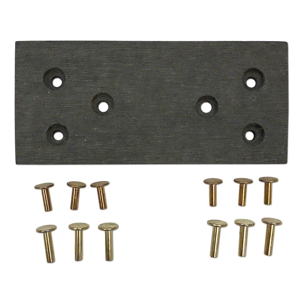 D1592r D1932r Belt Pulley Brake Lining Kit W/ Rivets Fits John Deere Tractor 1