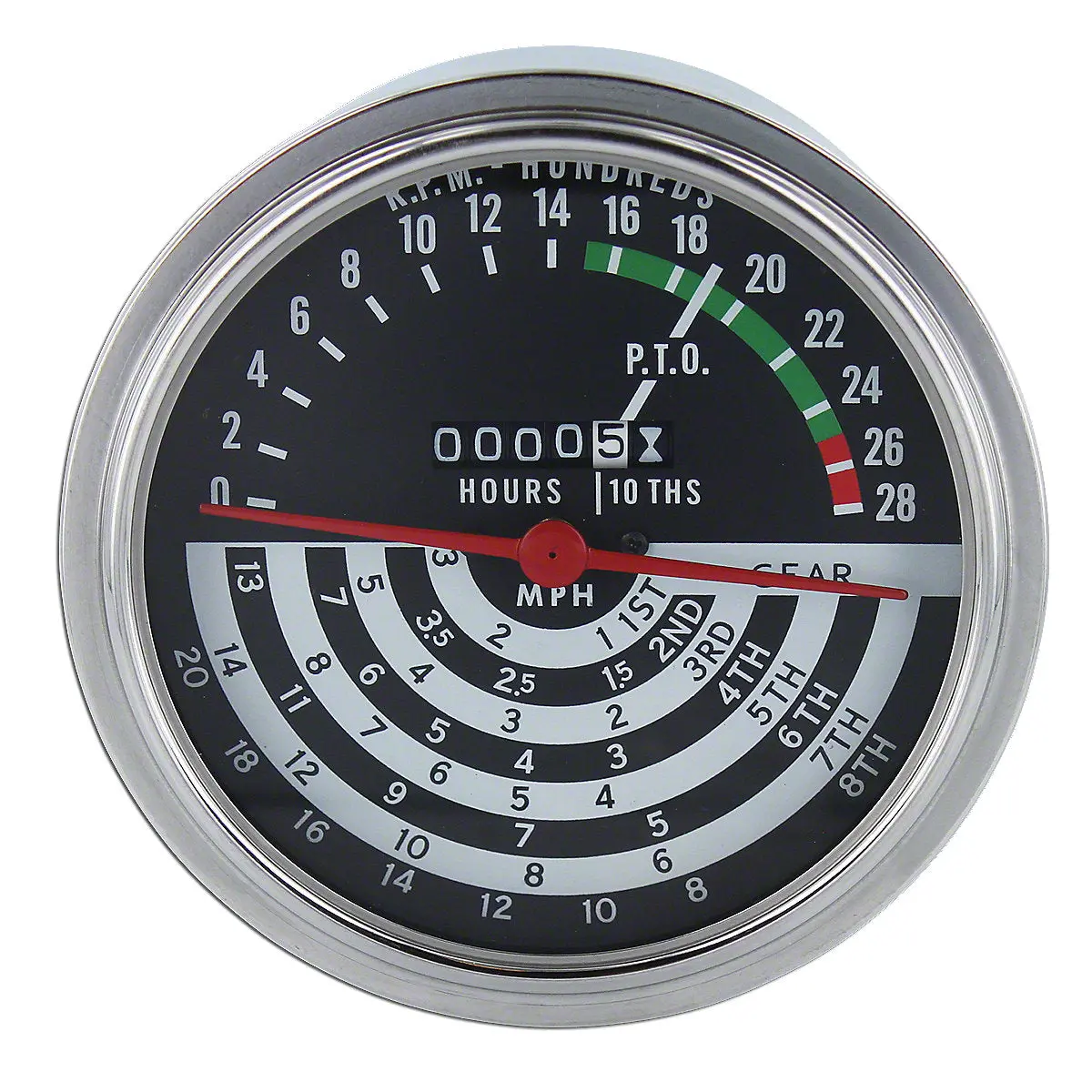Speed Hour Meter Tachometer Fits John Deere 2010 Tractor At17444 At11892 At16678 1