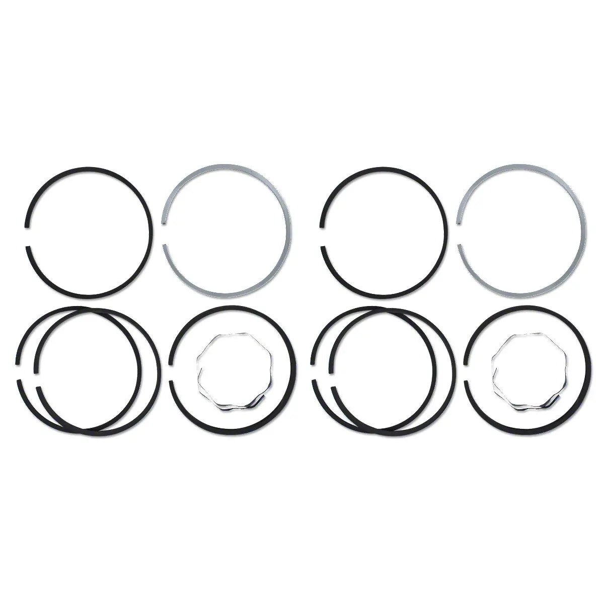 Piston Ring Set .090" Overbore 4.777" Bore Fits John Deere B 50 Tractors 1