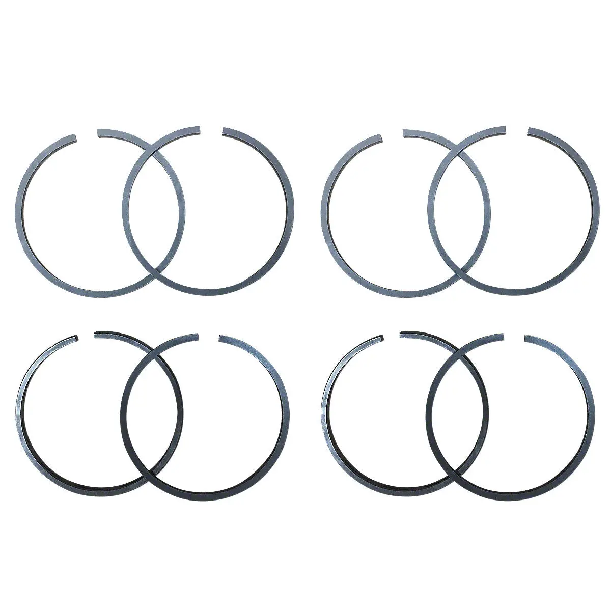 Piston Ring Set 4" Fits John Deere M Mc Mt Tractors Am708t 1
