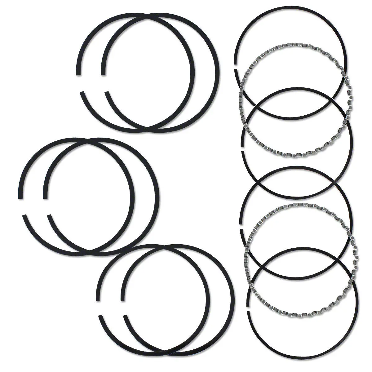 Piston Ring Set 4.295" Bore Fits John Deere 420 430 440 Tractors 1