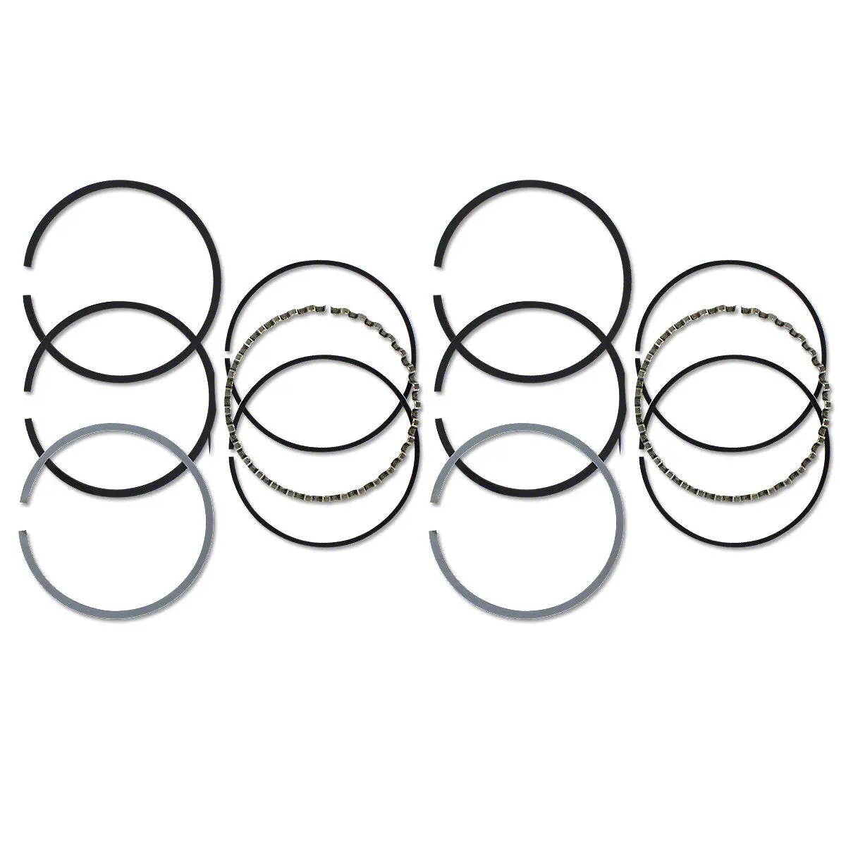 Piston Ring Set 4.040"-4.045" Bore Fits John Deere M Mc Mt 320 40 Tractors 1