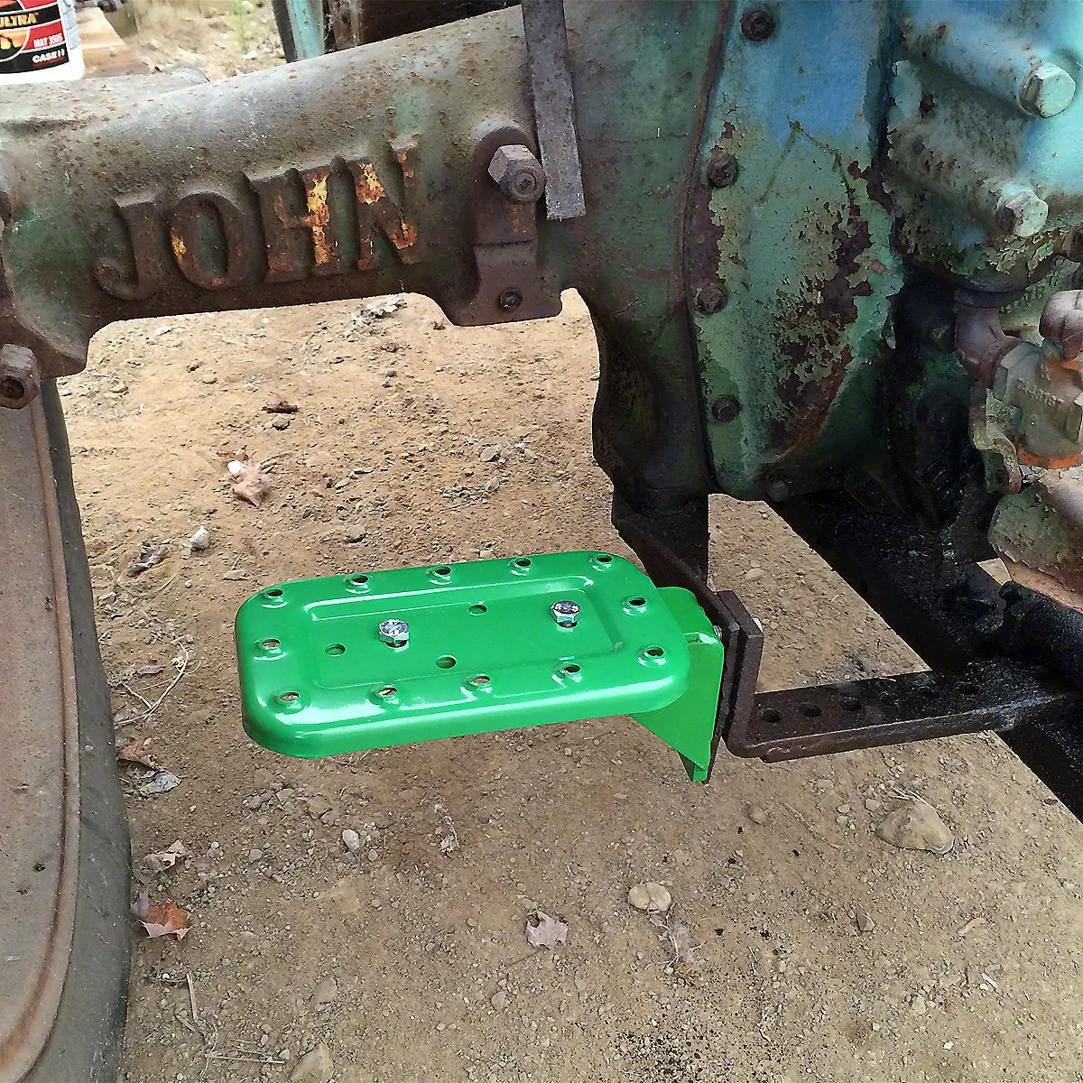 Step & Bracket Assembly -Fits  John Deere A B G Tractor 1