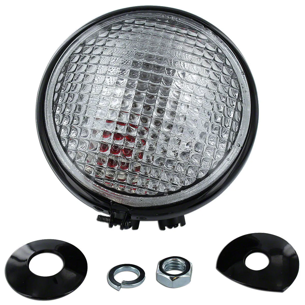 Aa5199r Aa6733r 12Volt Combo Red Dot Tail Light Assembly Fits John Deere Tractor 1