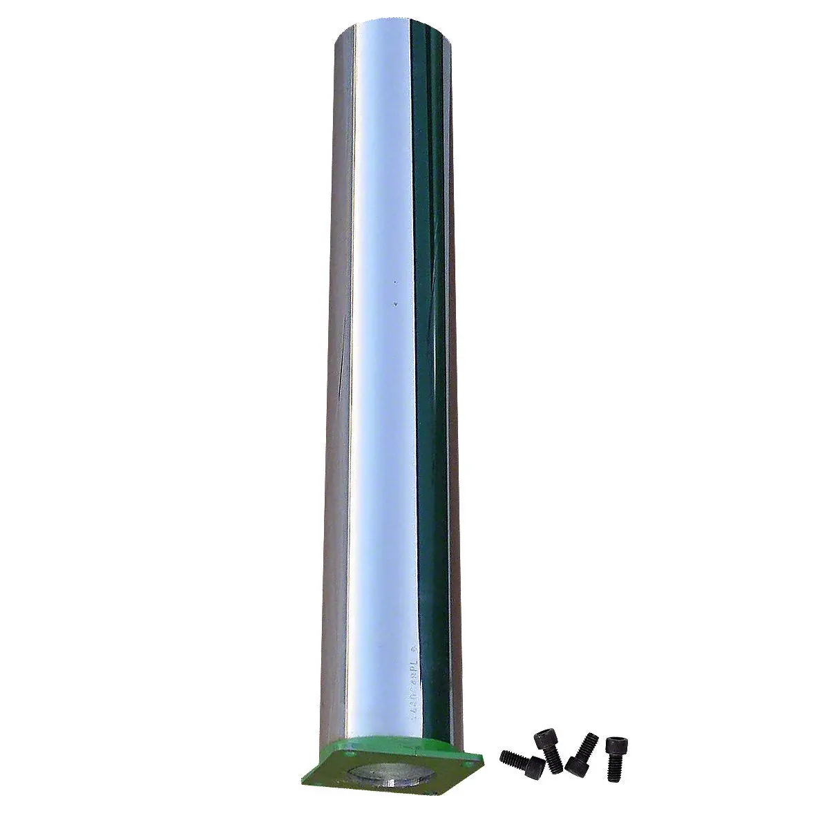 Chrome Exhaust Stack (Straight) W/Out Indentation Fits John Deere Tractor 1