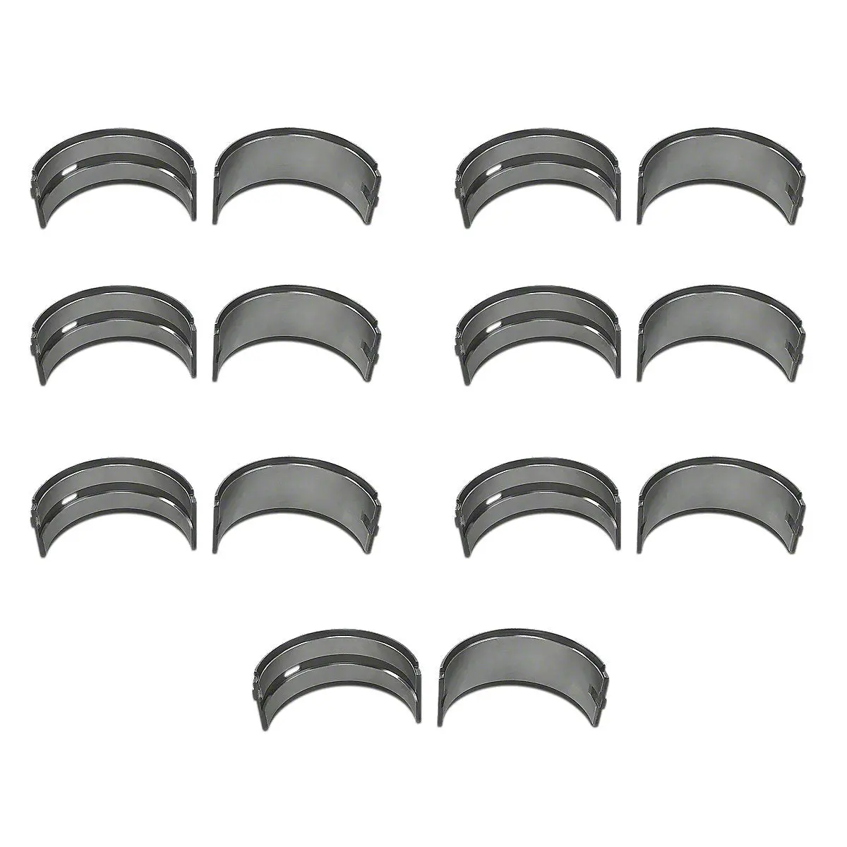 Ar77750, Ar77747 Main Bearing Set (For 0.010" (3.362") Journal) Fits John Deere 1