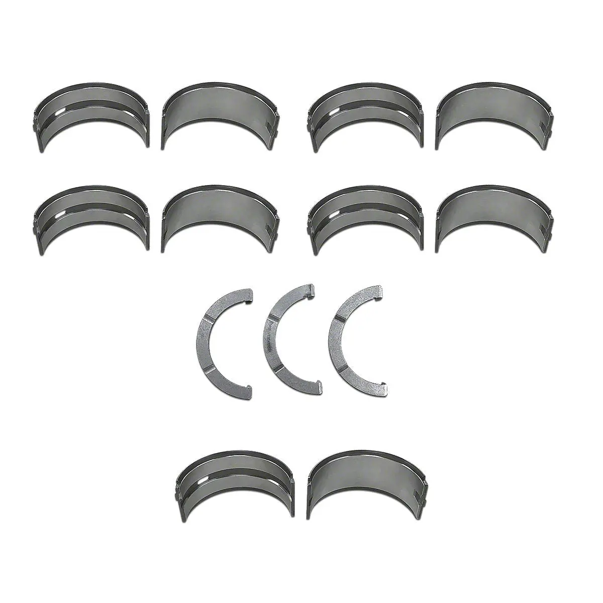 Ar74817 Ar77747 Main Bearing Set (For 0.020" (3.352") Journal) Fits John Deere 1
