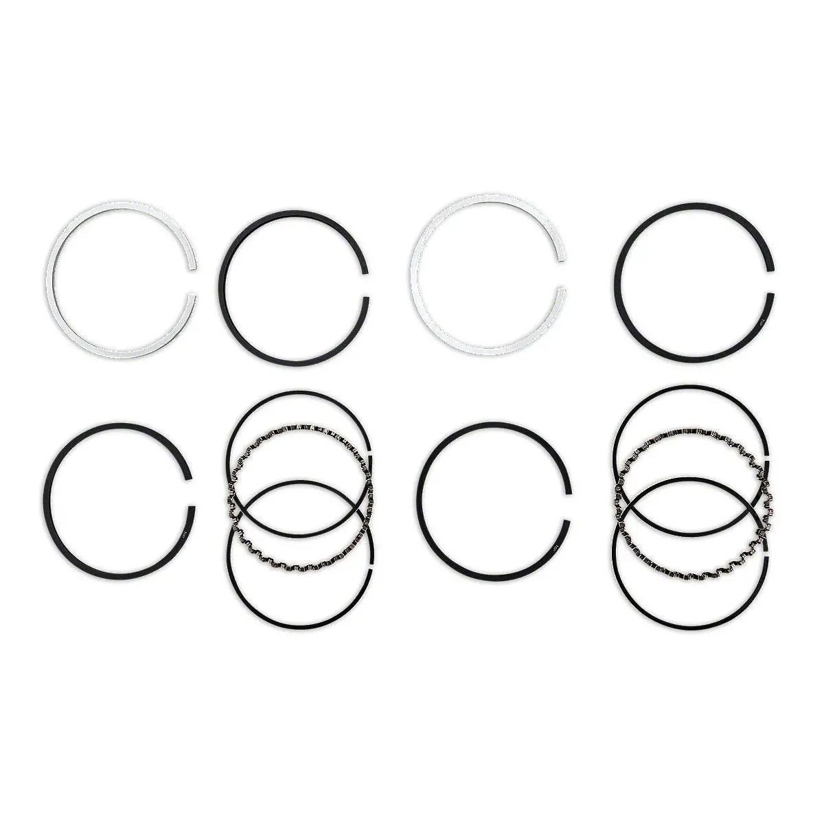 Piston Ring Set .125" Overbore Fits John Deere Tractor 50 B | 4.8125" Bore 1