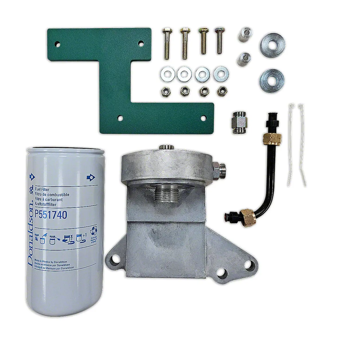 Fuel Filter Conversion Kit Fits John Deere 8570 8770 8870 Tractor 1