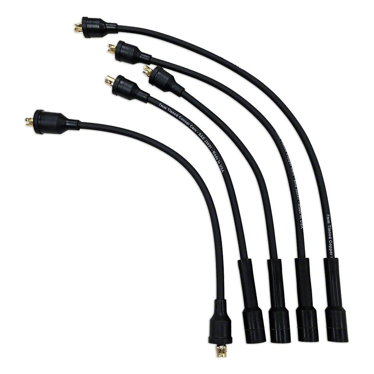 Spark Plug Wire Set Fits John Deere 1010, 2010 Tractor | Replaces At24384 1