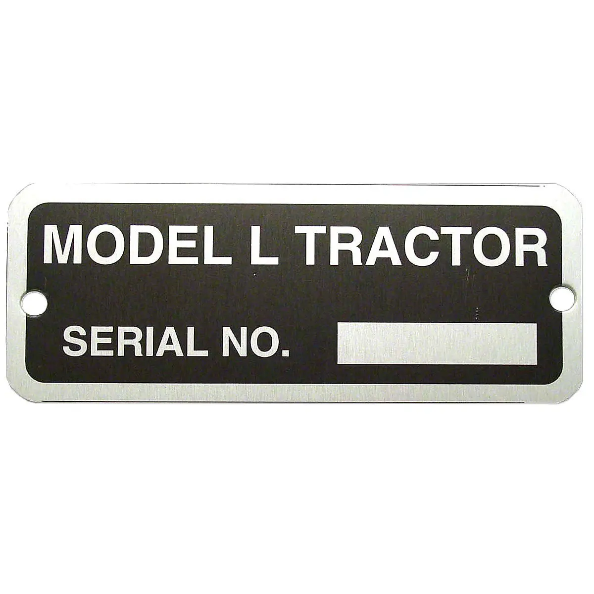 Serial Number Tag W/ Rivets -Fits  John Deere L Tractor 1