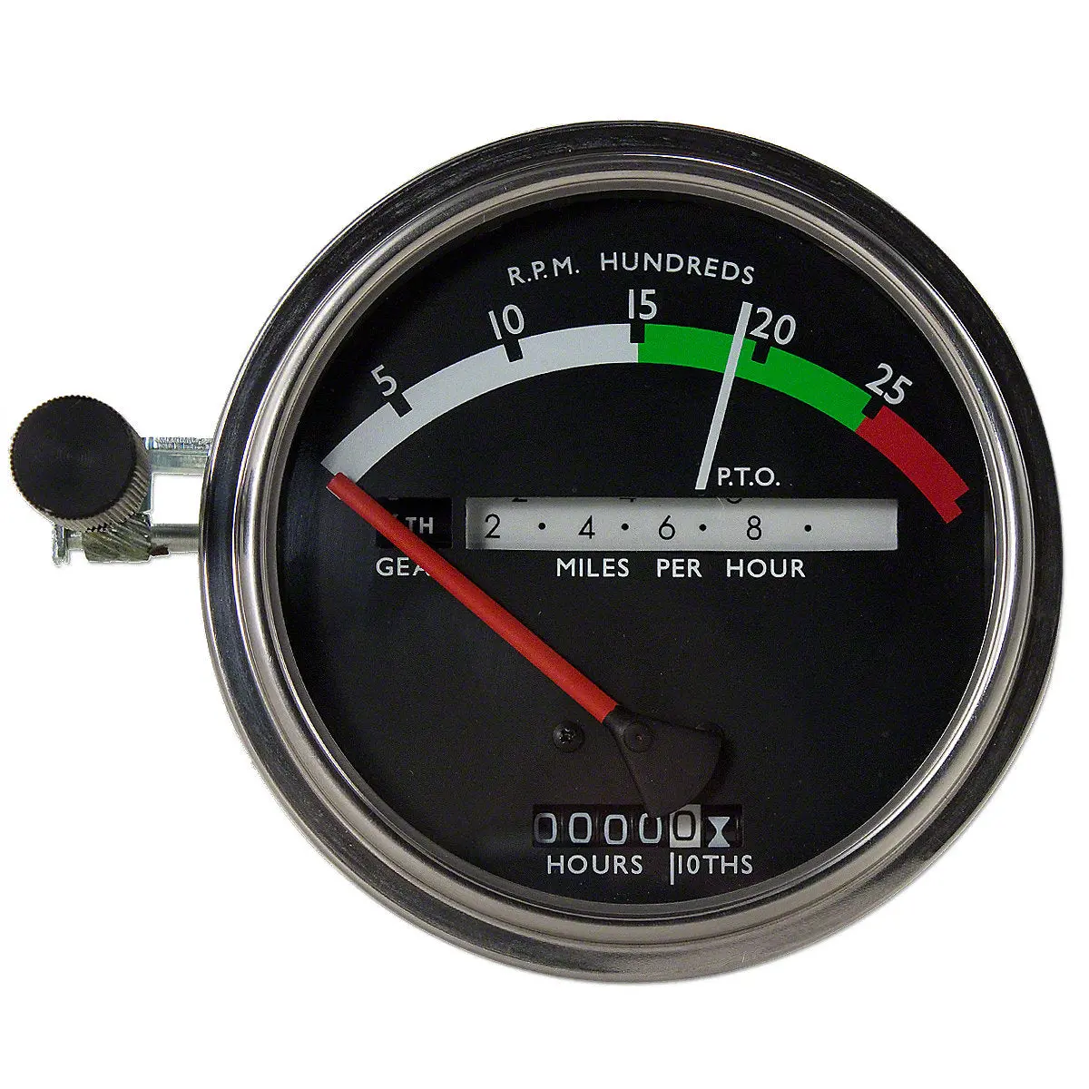 Tachometer Red Needle Fits John Deere 3010 4010 4020 4320 4520 Tractors Ar39908 1