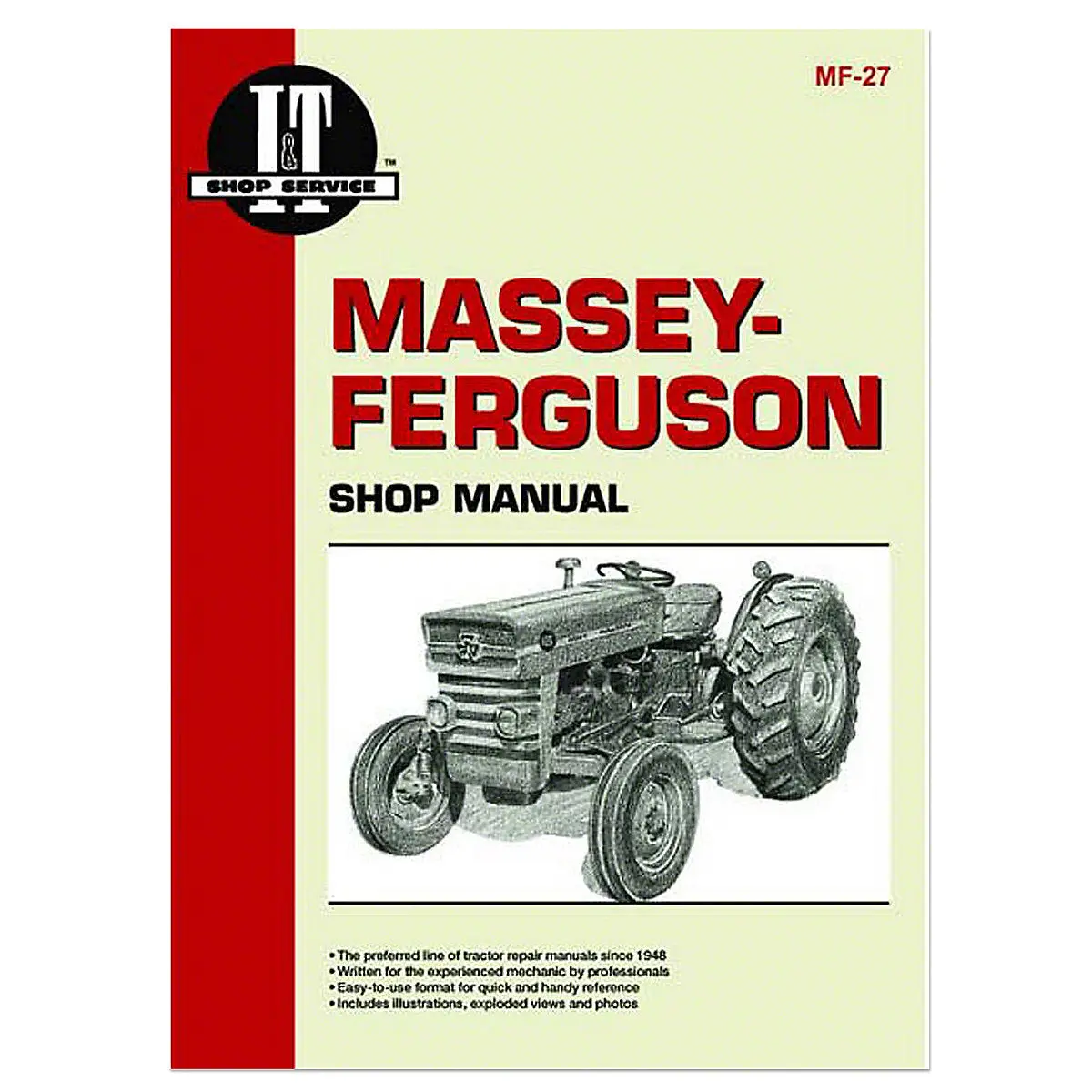 I&T Shop Service Manual For Massey Ferguson Tractors | 135, 150, 165 1