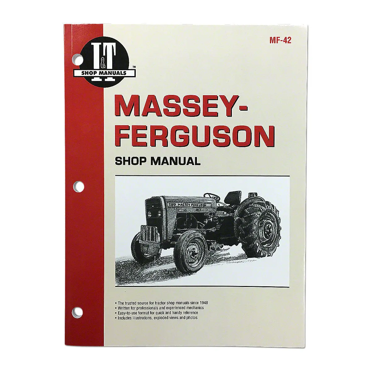 I&T Shop Service Manual For Massey Ferguson Tractors | 230, 235, 245, 240, 250 1