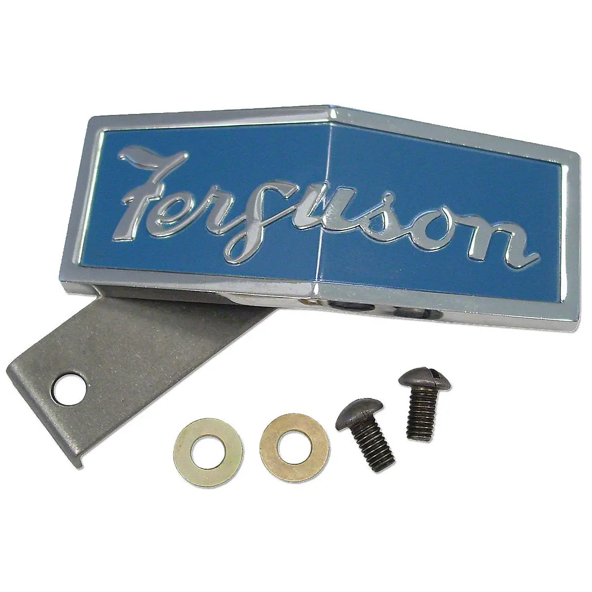 Front Emblem W/ Bracket Fits Massey Tractor | 181628M1 1