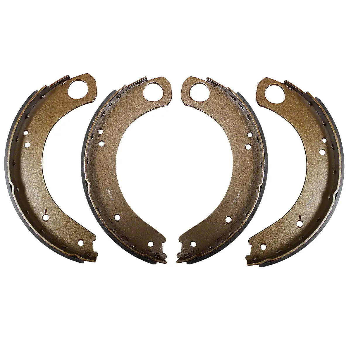 Bonded Brake Shoe Set Fits Fordson Tractor | 957E2019a 1