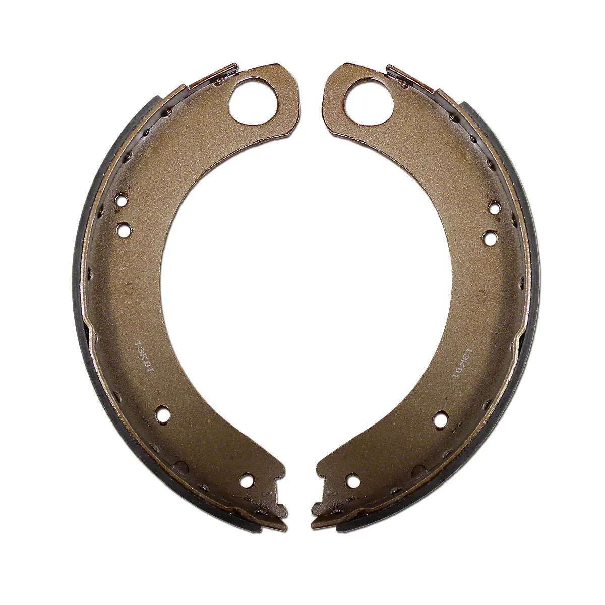 Bonded Brake Shoe Set Fits Massey Tractor | 830480M91, 830480M92, 830480M93 1