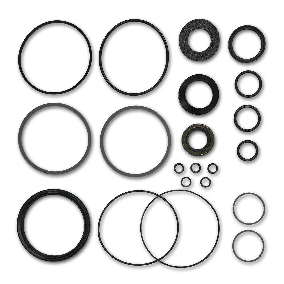 21-Pc. Power Steering Cylinder O-Ring Kit Fits Massey Tractor | 830860M91, 830860M92 1