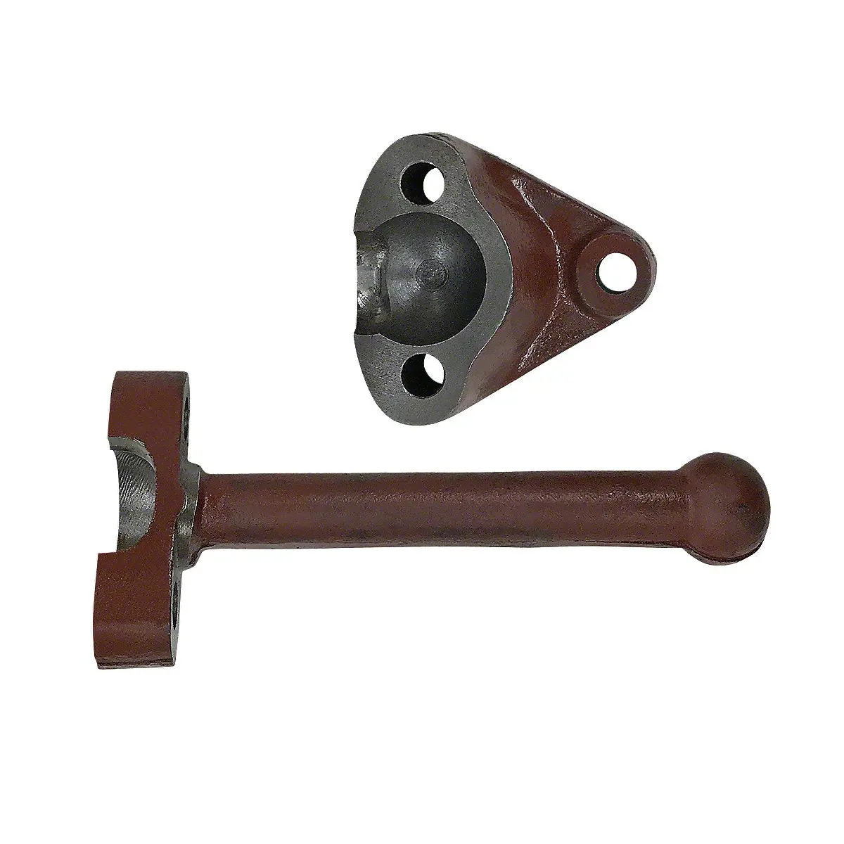 Radius Rod Ball Housing & Foot Peg Fits Massey Tractor | 180867M1, 180869M1 1