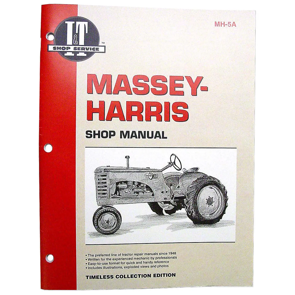 I & T Shop Service Manual -Fits  Massey 33 55 Tractor 1