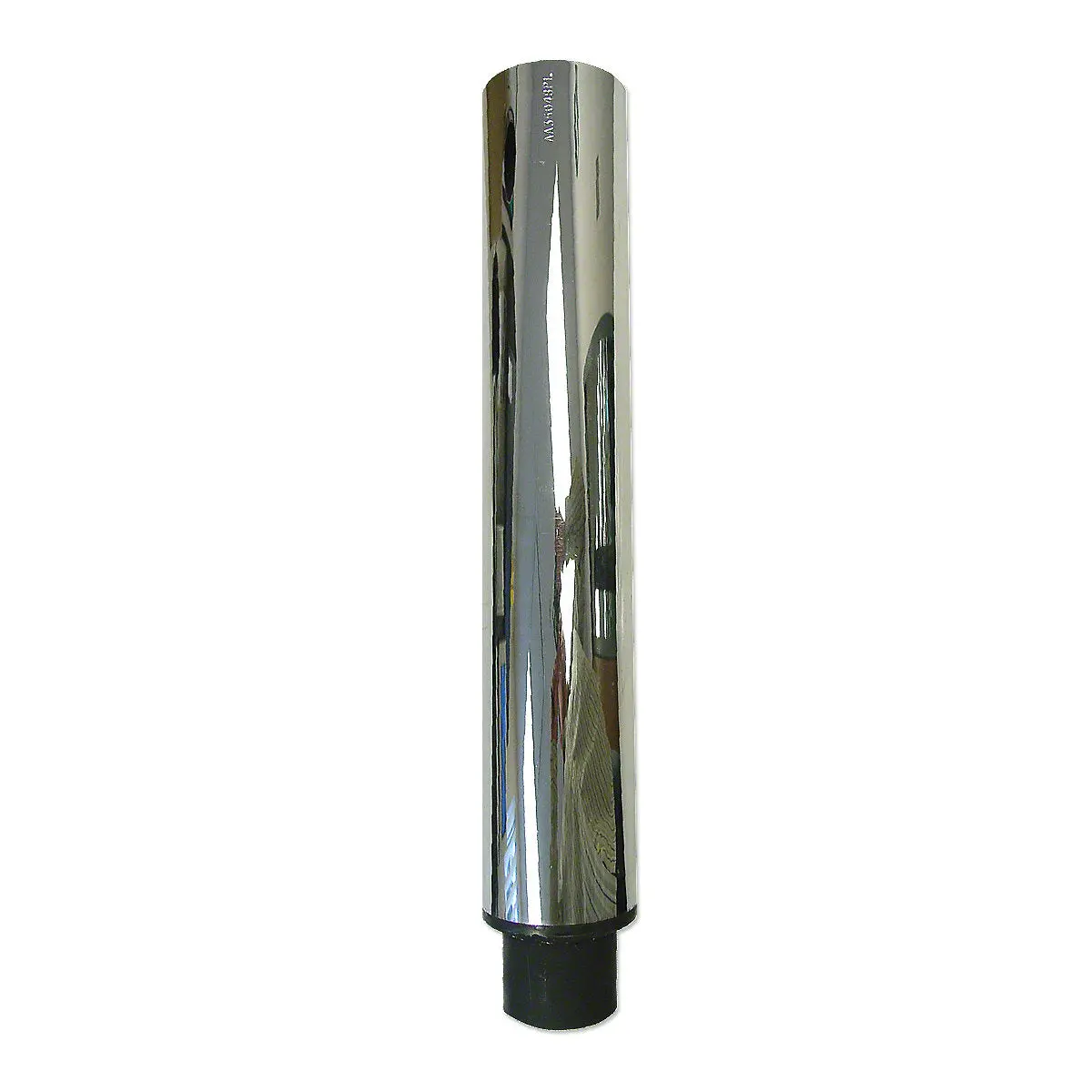 Chrome Exhaust Stack - Straight Fits Massey Tractor 1