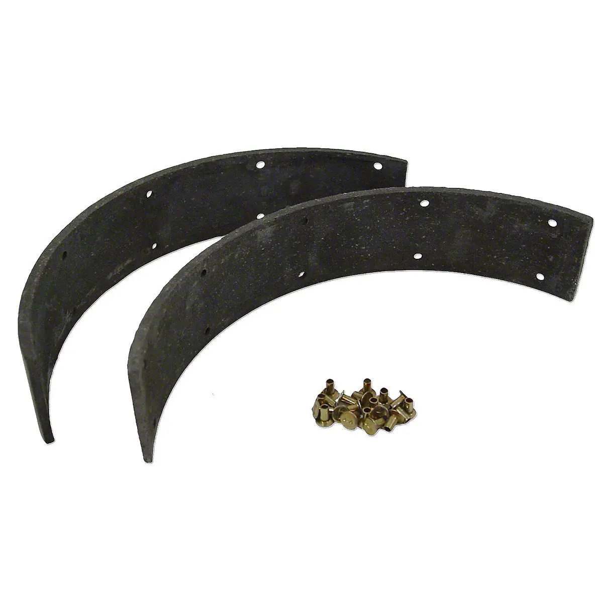 Brake Shoe Lining Set W/ Rivets Fits Massey Tractor | 840681M91, 1001952M1 1