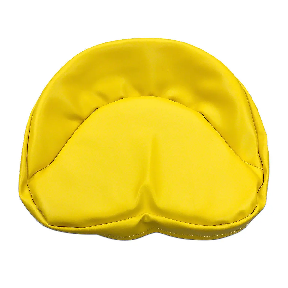 Yellow Deluxe Tractor Seat Pad Fits John Deere Tractor | 19" Pan 1