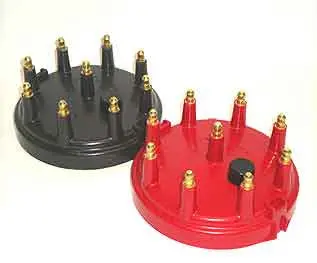 Replacement 4" Cap For Msd/Vertex Mags, Black Or Red 1