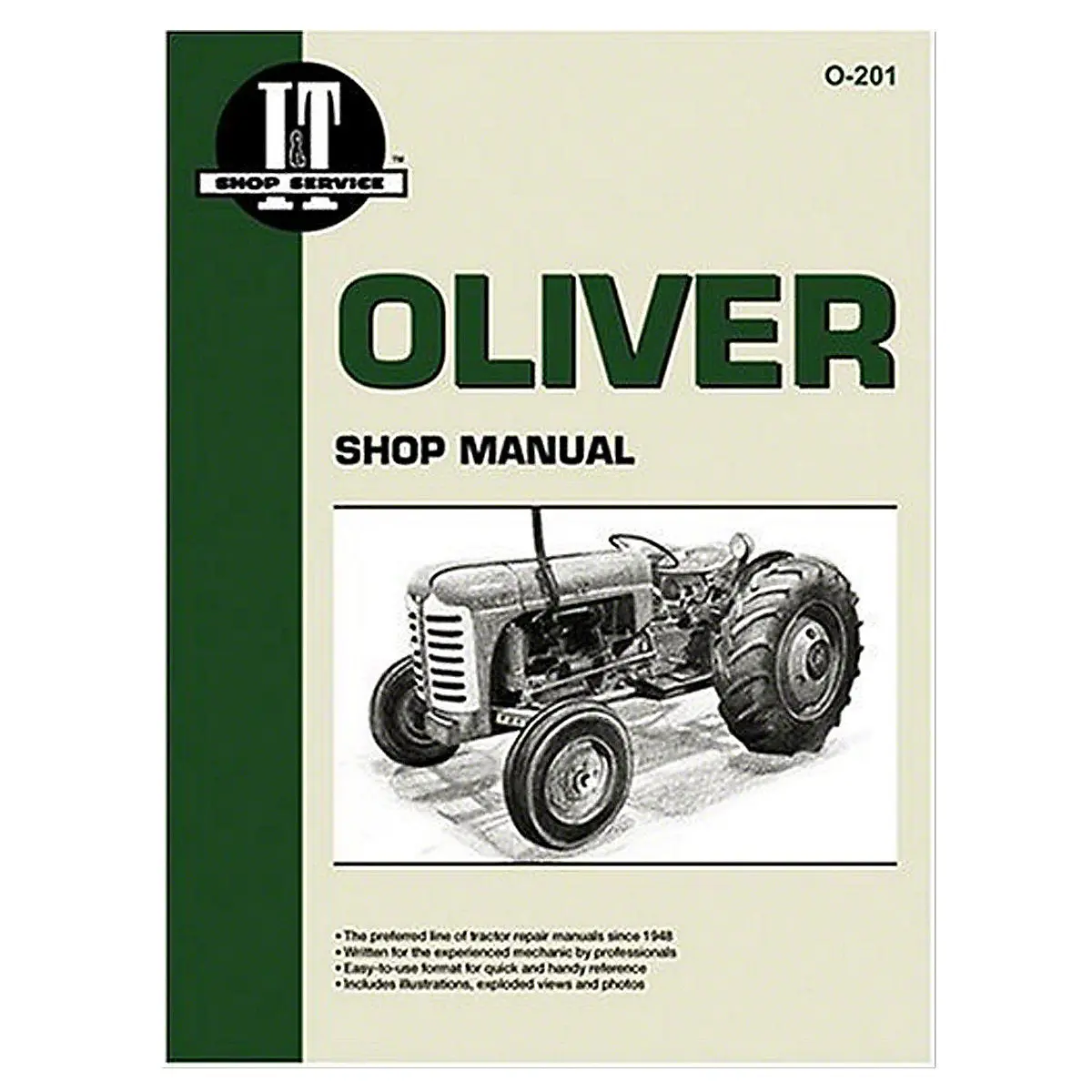 I & T Shop Service Manual For Oliver & Cockshutt Tractor 1