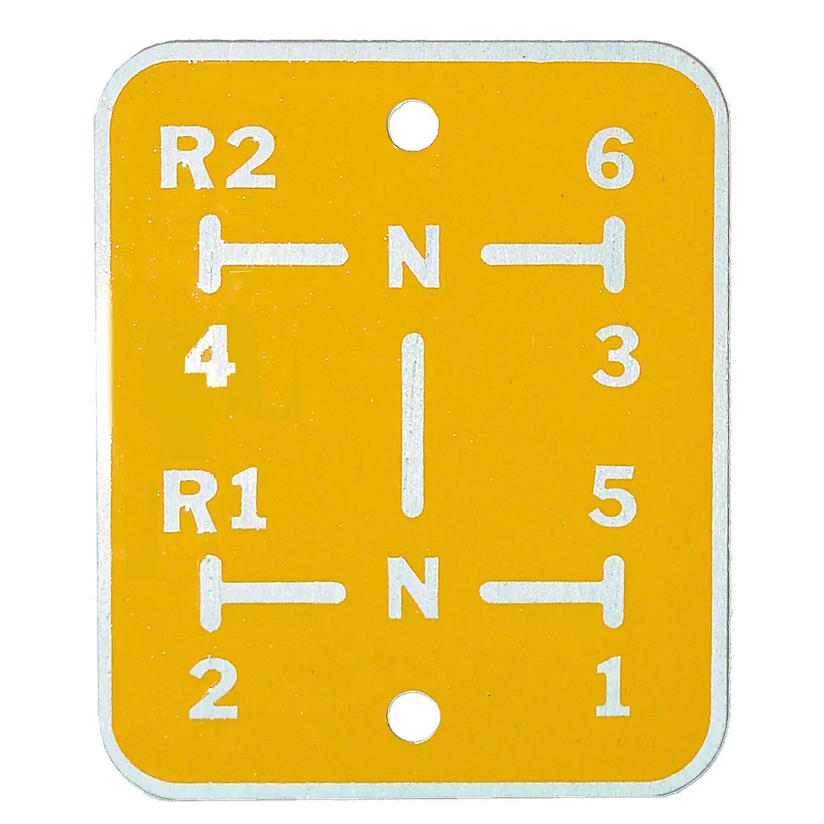 Shift Pattern Plate Fits White / Oliver Tractor | 1Ka908a 1