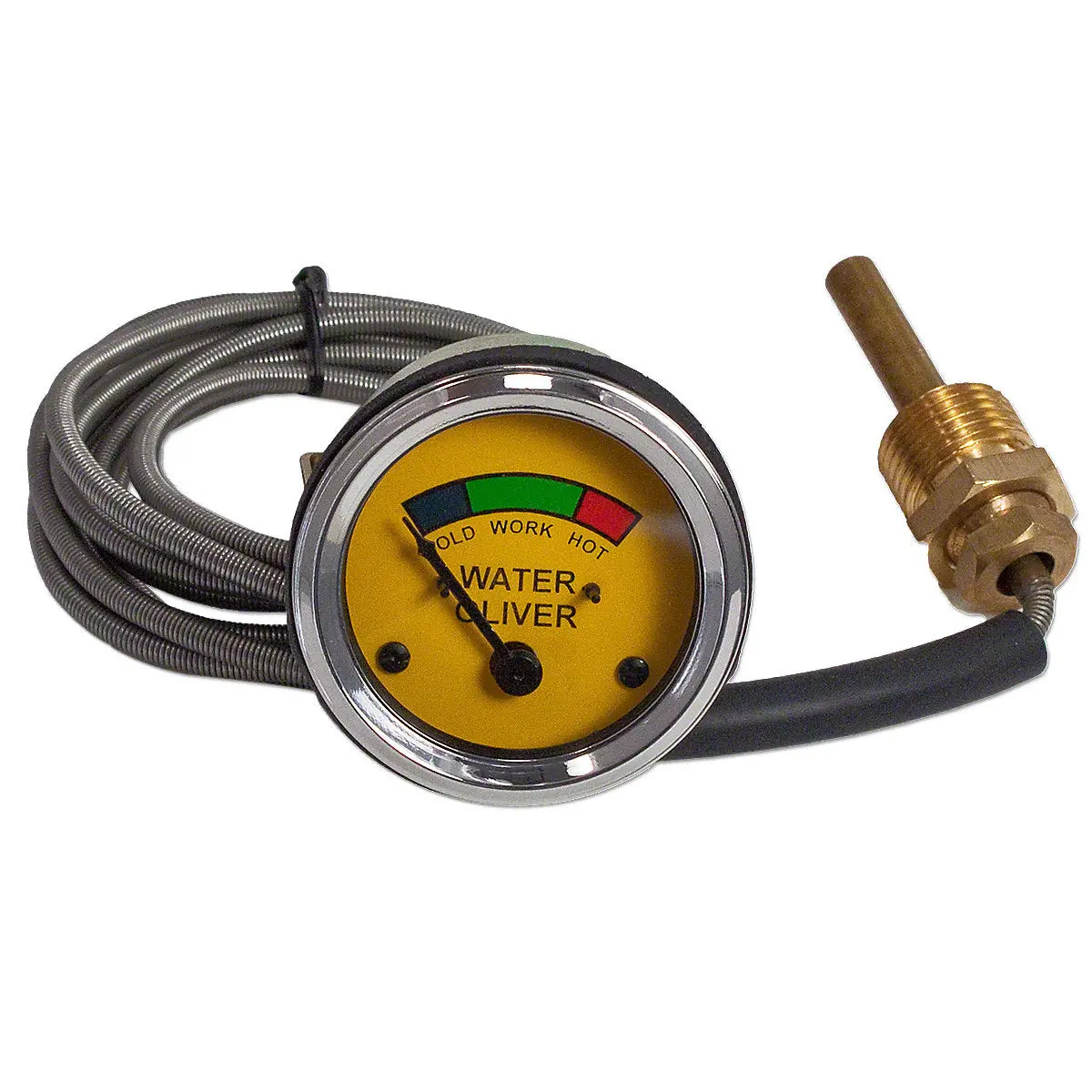 Water Temperature Gauge Fits White Oliver Tractor | 1E-528, 1K-528E, 608745A, A528b, 7A528b 1
