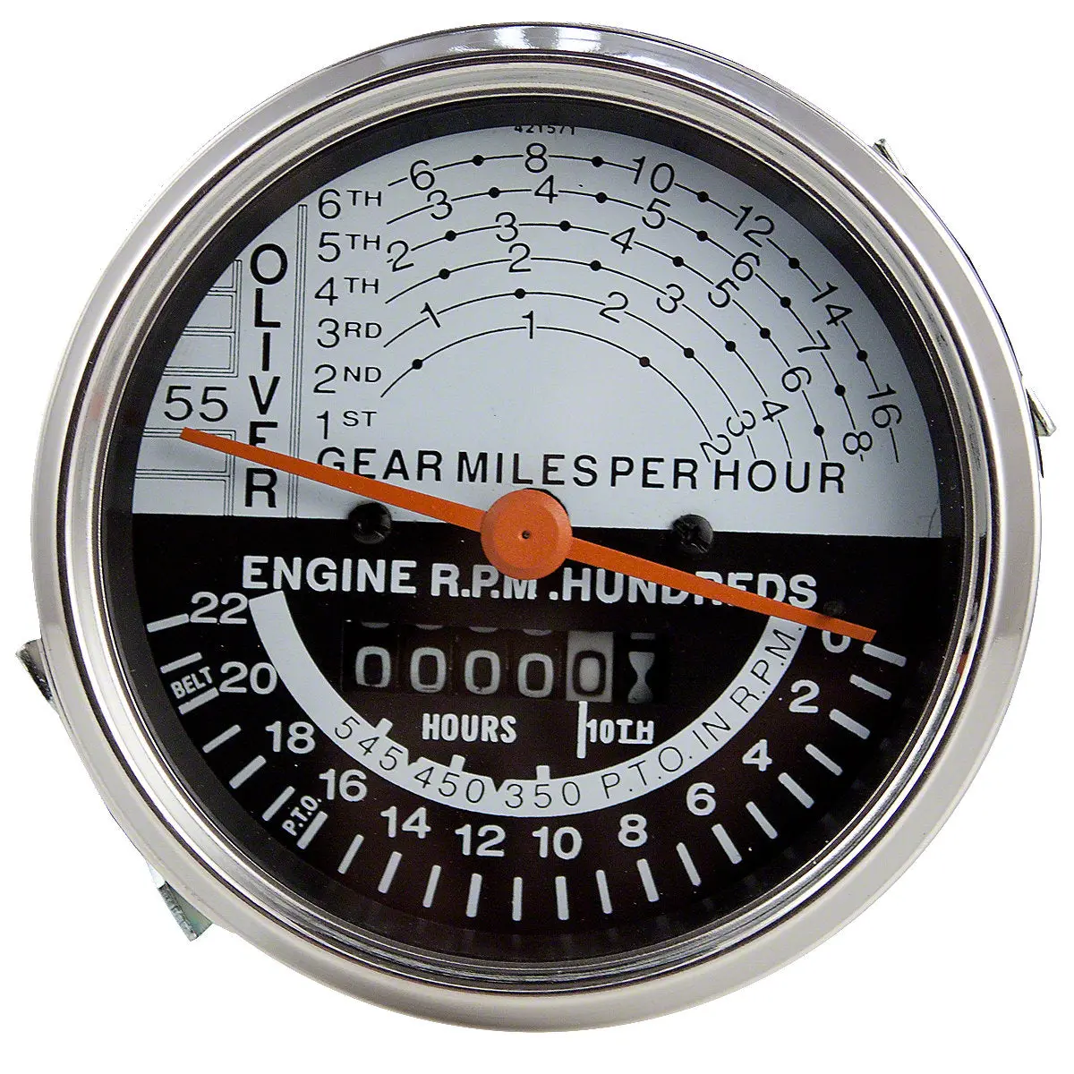 Tachometer Fits Oliver Super 55 Tractors | 1Es-5210 1