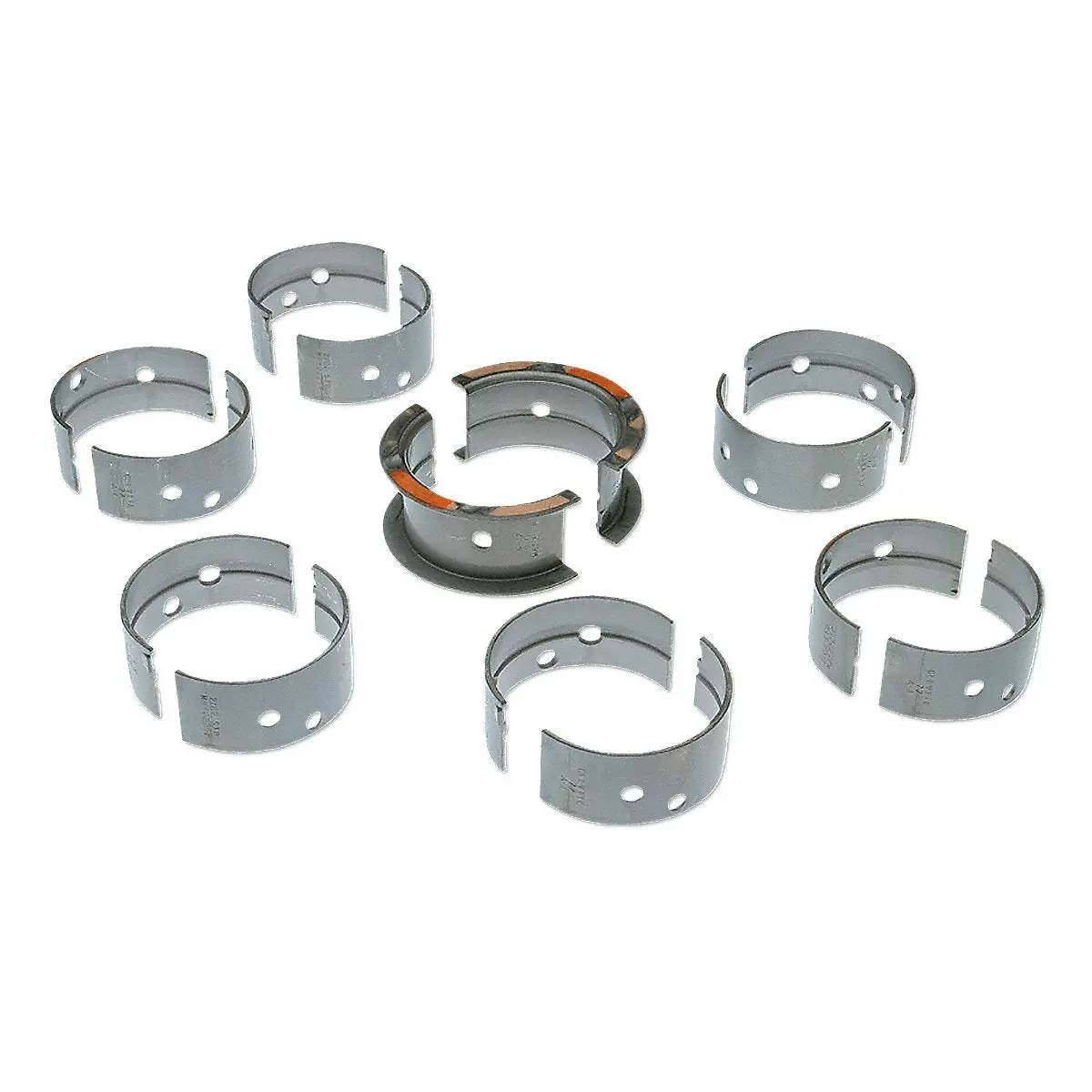 Standard Main Bearing Set Fits Oliver Tractor | 2.625" Journal | Set Of 7 1