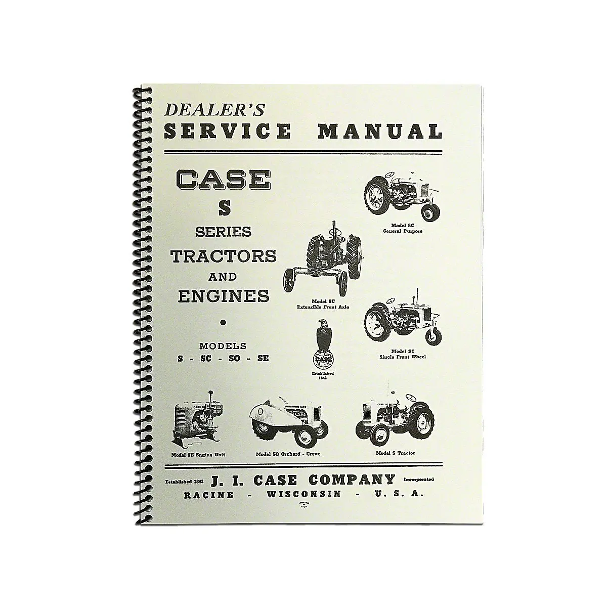 Service Manual Reprint For Case S Series Tractor 1