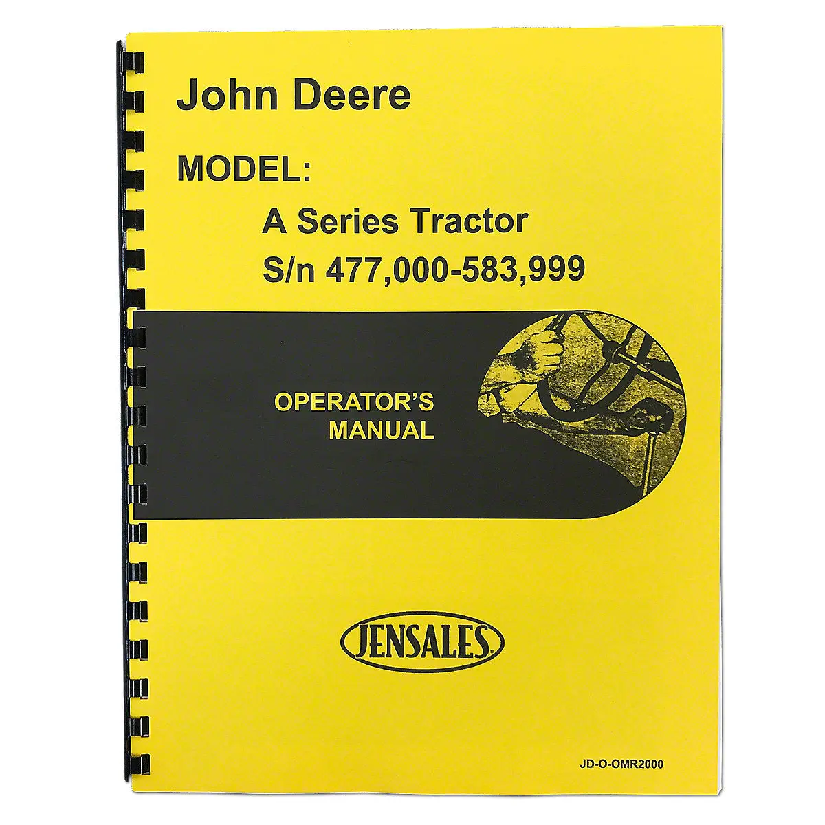 Operator Manual Reprint For John Deere Styled A Tractor | Up To Sn 583999 1