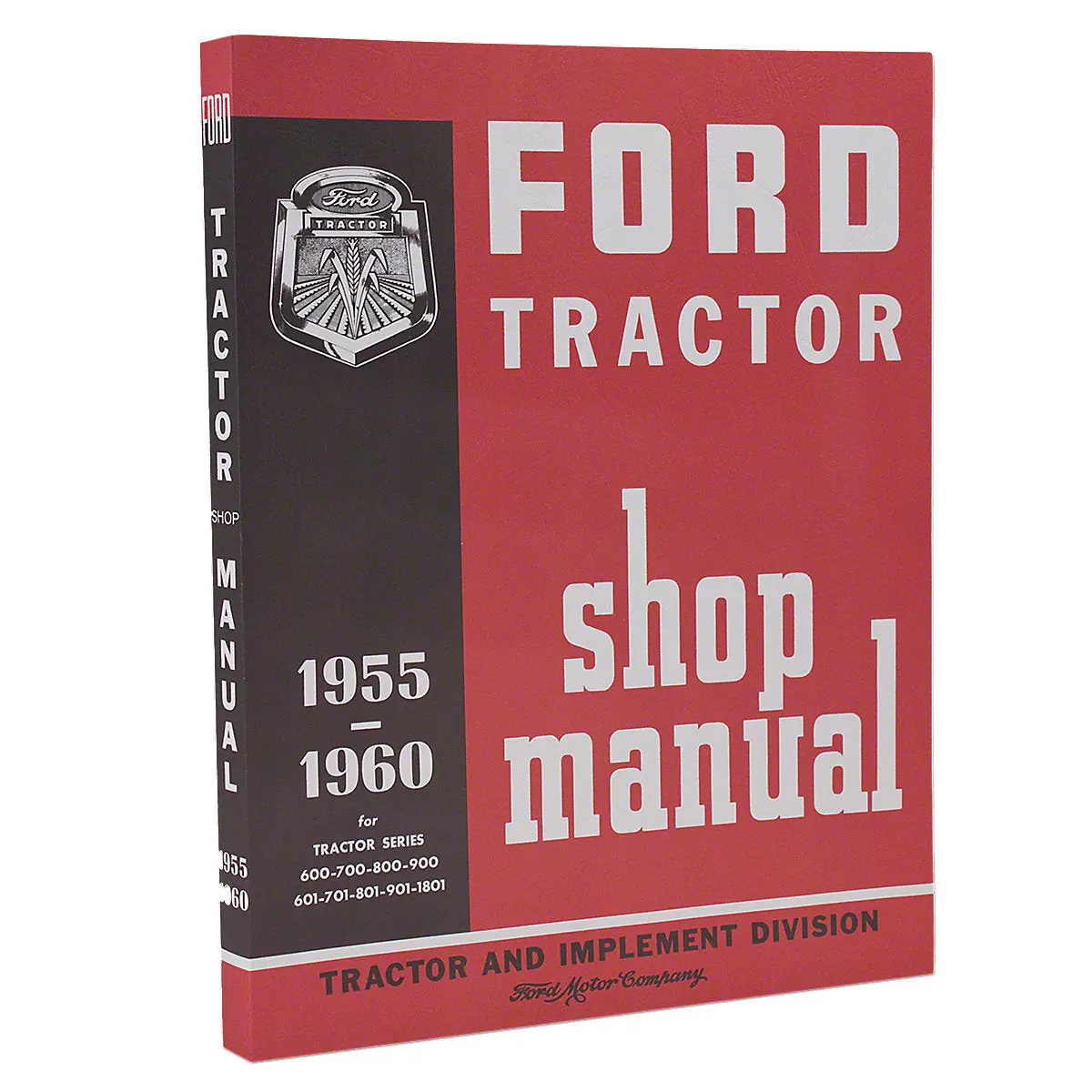 Service Manual Reprint For 1955-1960 Ford Tractors 1