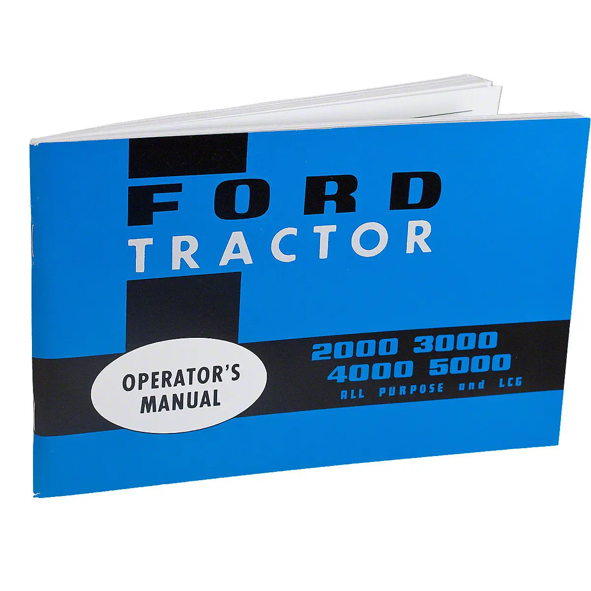 Operator Manual Reprint For 1965-1975 Ford Tractors | 2000, 3000, 4000, 5000 1