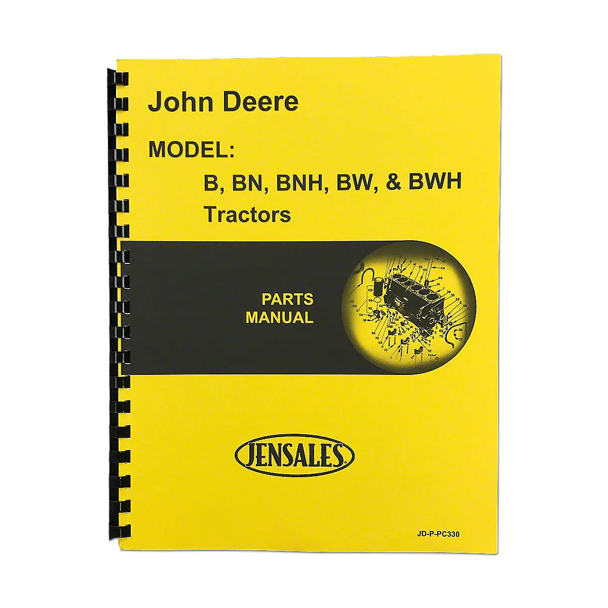 Parts Manual Reprint For John Deere Styled B Tractor | Pc330 1