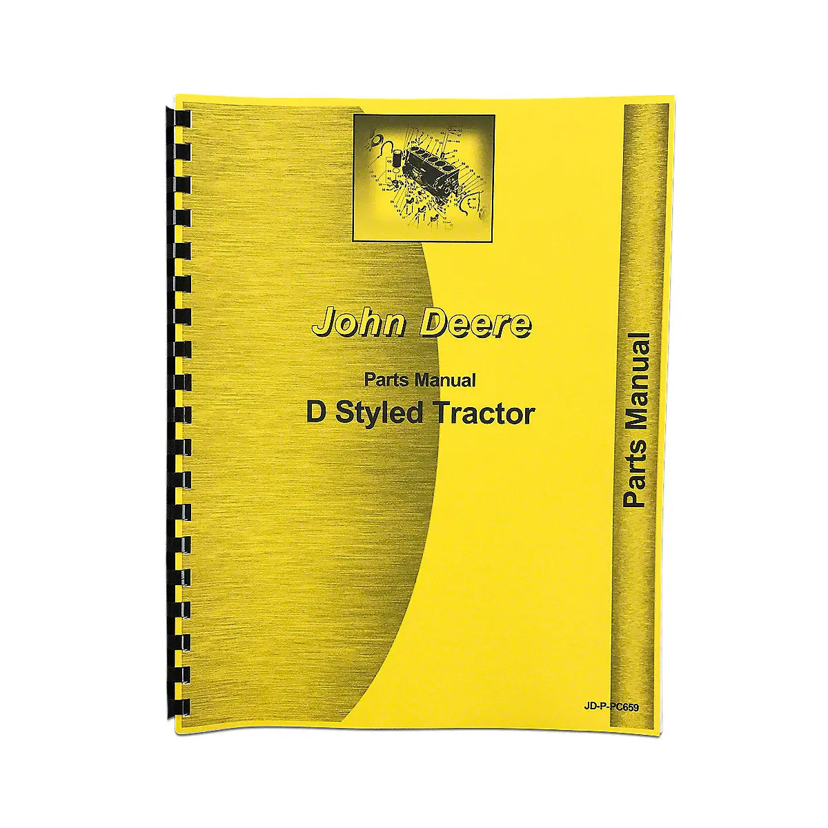 Parts Manual Reprint For John Deere Styled D Tractor | Pc659 1