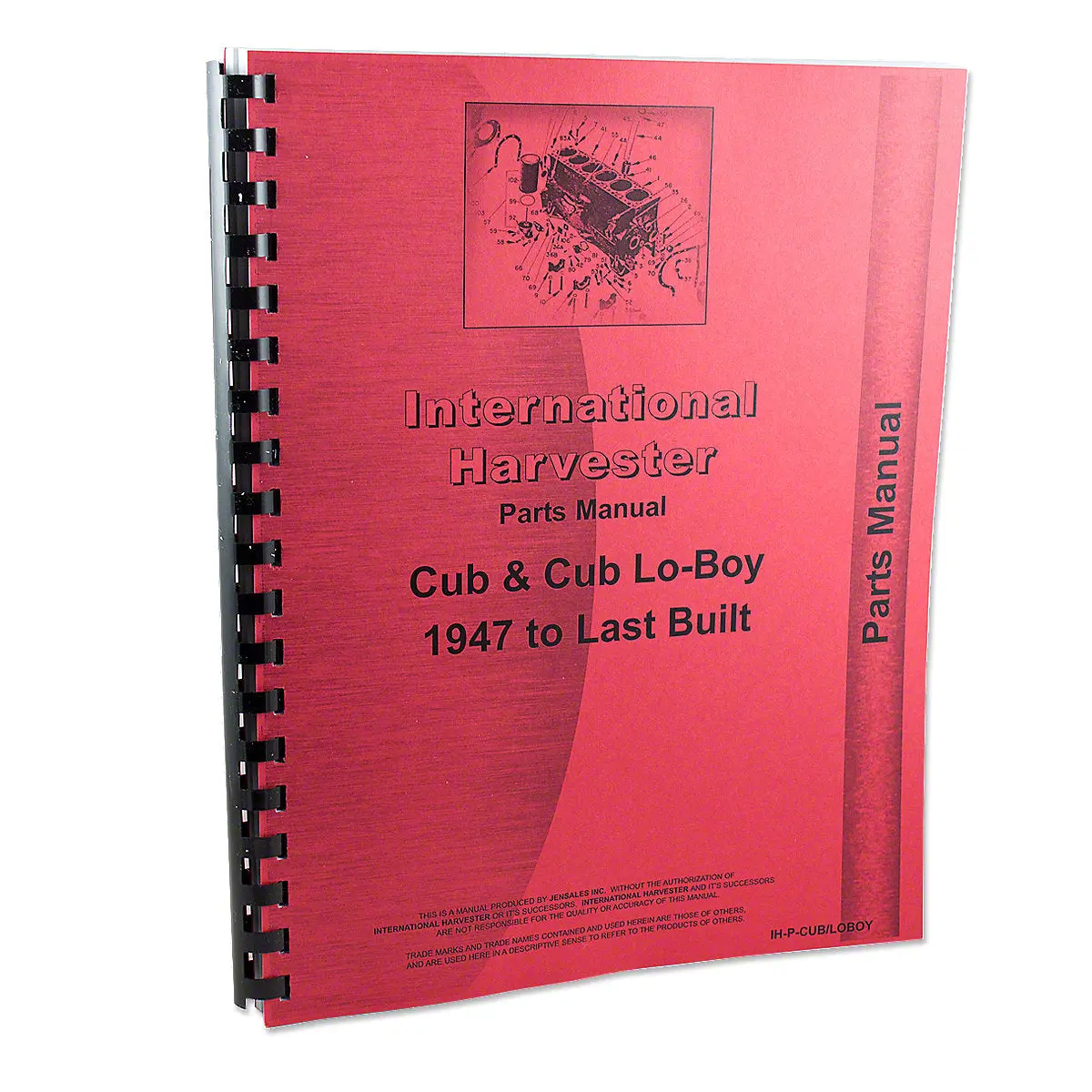 Parts Manual Reprint For International Tractor | Cub, Cub Loboy 1