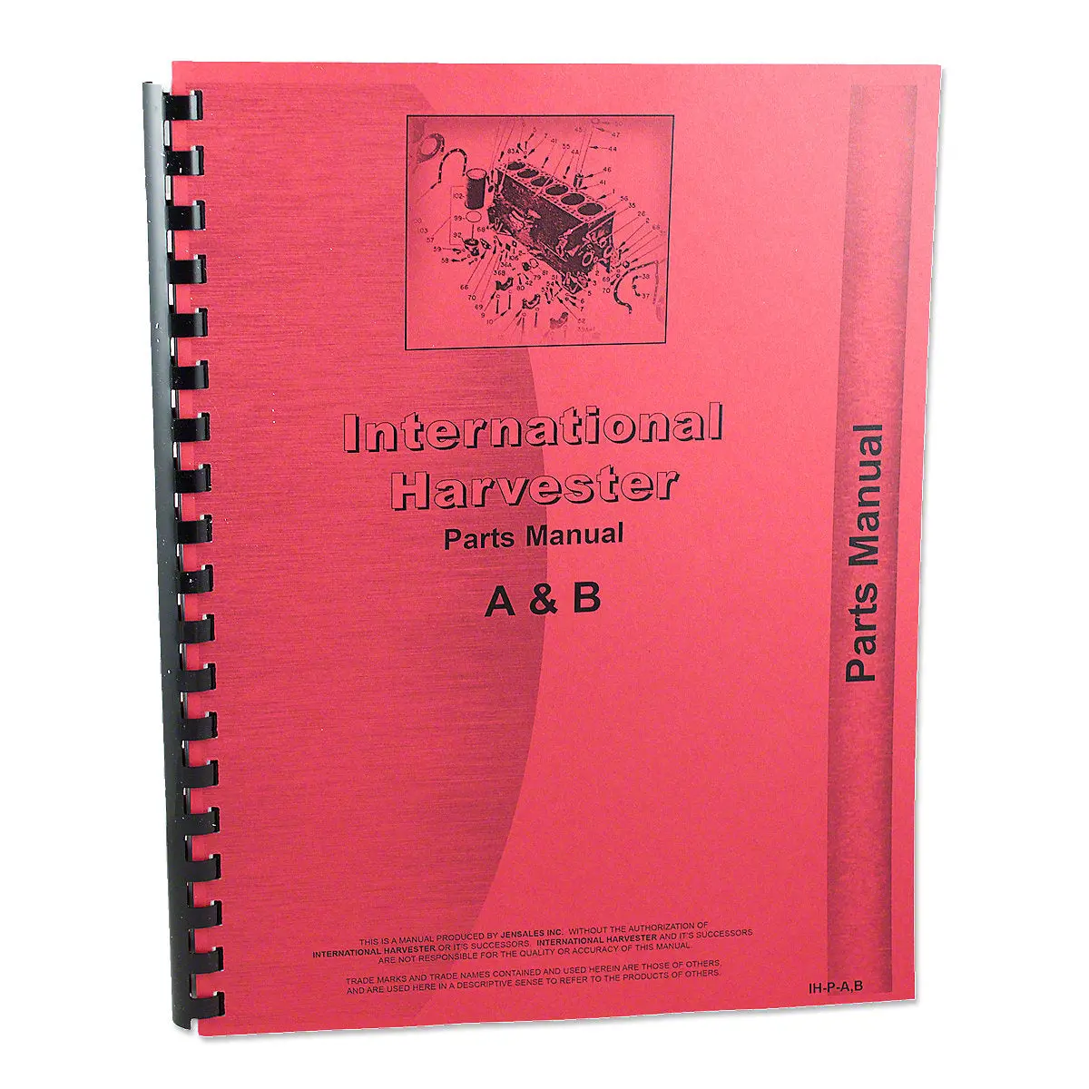 Parts Manual Reprint For International Tractor | A, Av, Super A, B, Bn 1