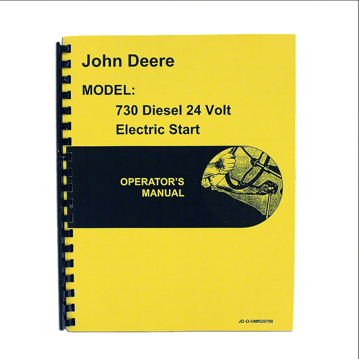 Operators Manual Reprint For John Deere 730 Tractor | Diesel, Electric Start | Omr20700 1