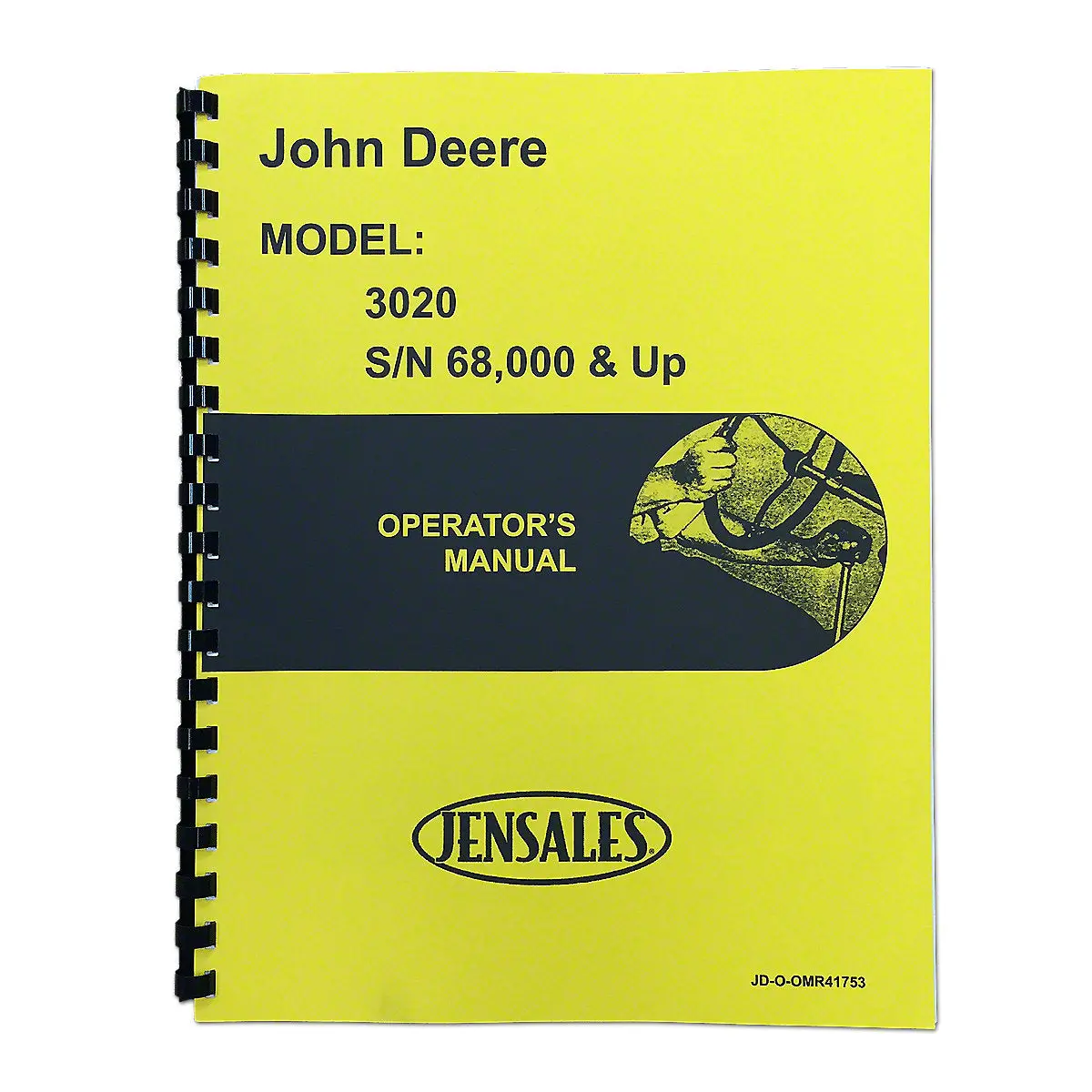 Operators Manual Reprint For John Deere 3020 Tractor | Gas & Diesel, Row-Crop, Hi-Crop & Standard | Omr41753 1